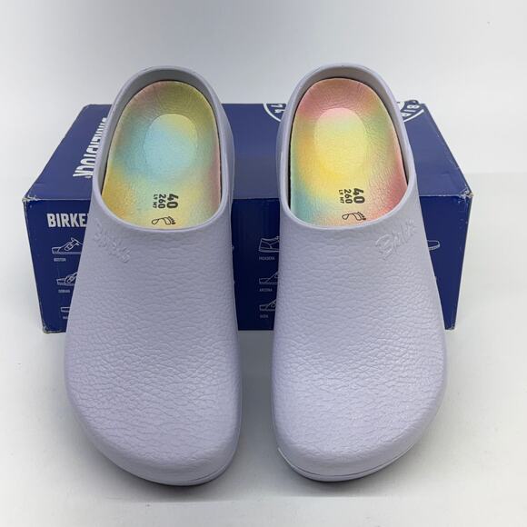 Birkenstock Super-Birki Vegan Clogs Purple Fog Size 9 WOMENS EU 40 - Picture 2 of 6